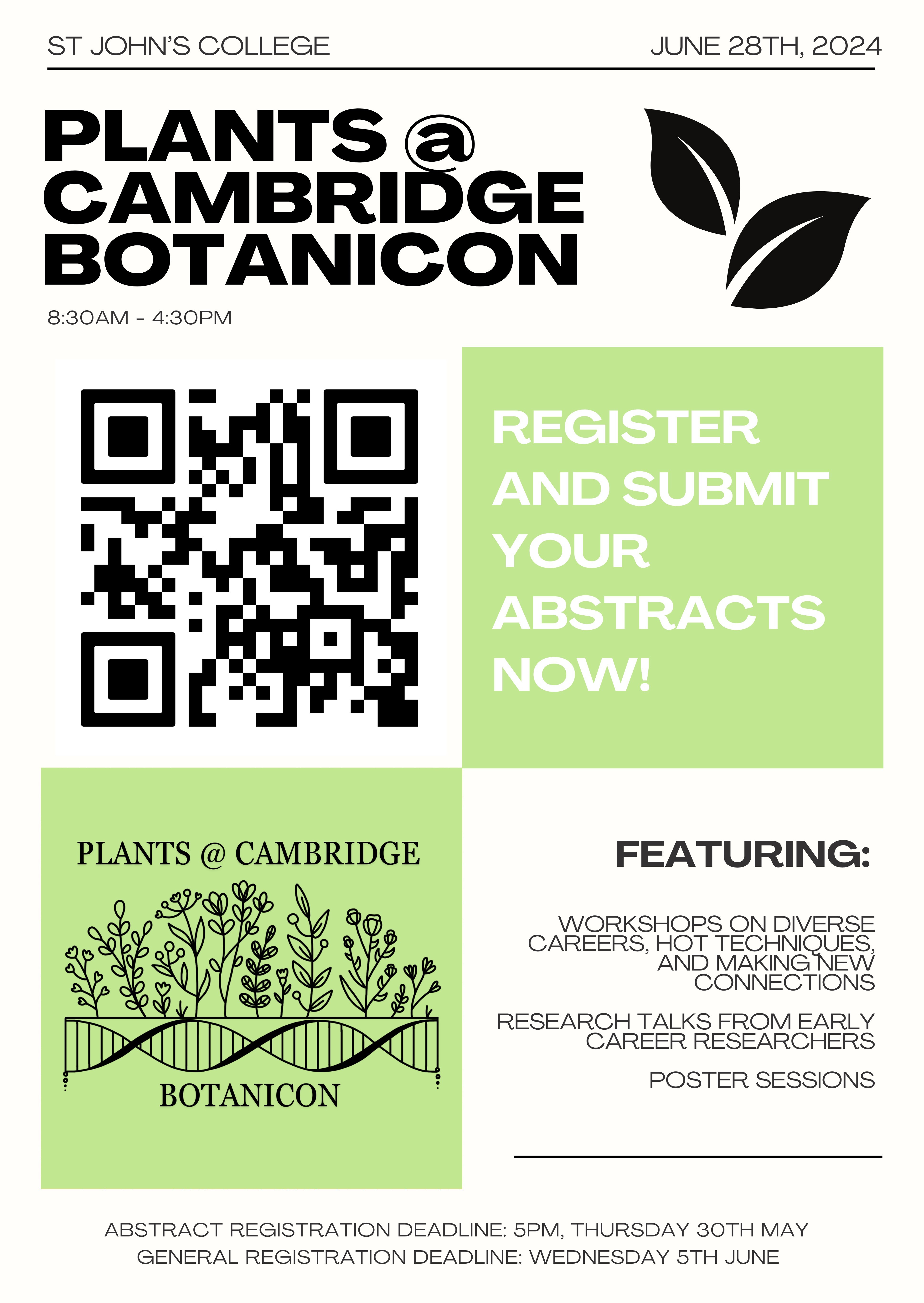 Botanicon registration information.