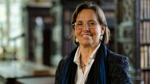 Professor Uta Paszkowski, Crop Science Centre Director and Russell R. Geiger Professor of Crop Science. © University of Cambridge.