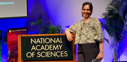 Professor Uta Paszkowski at the NAS signing ceremony in Washington, US