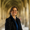 Professor Uta Paszkowski at St John's College, Cambridge where she is a Fellow. Credit: Nathan Pitt. © University of Cambridge.
