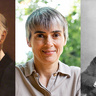 Portraits of Bablington, Marshall Ward and current Professor of botany Ottloline Leyser