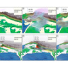 wheat rust three dimensional long range atmospheric transport graphics
