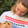 Plant Sciences student Angie Campbell mist netting and bird ringing in Danum. Tropical field course 2025.