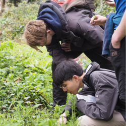 First year undergraduate students on Easter field trip