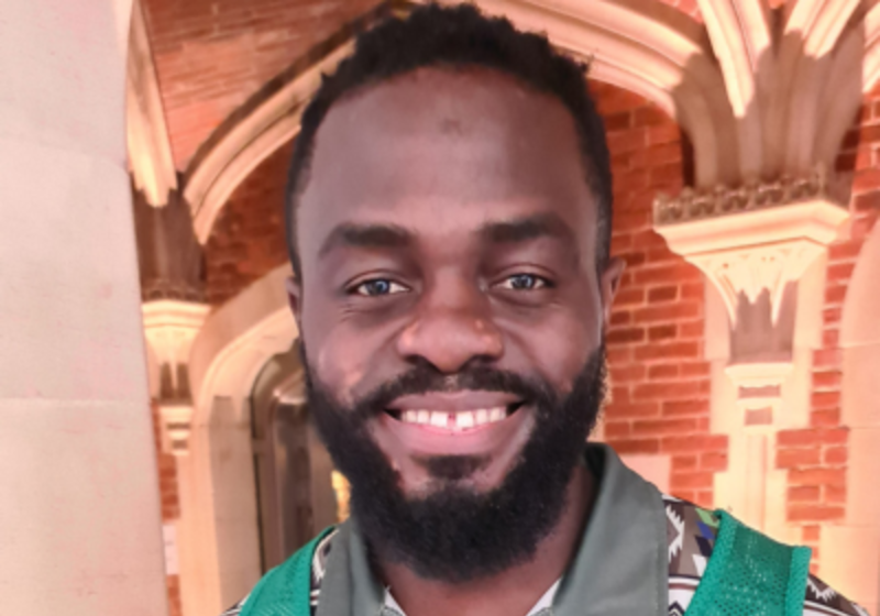 Junior Lusu Kika, PhD student, Crop Science Centre
